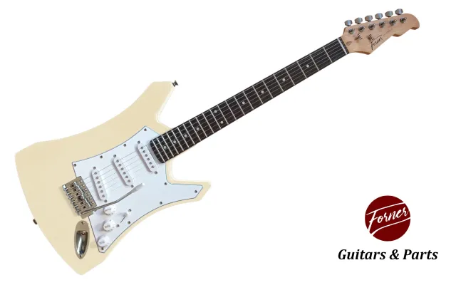 Bild: Strat Style Gitarre bekommt neues Korpus Design: moderne ergonomische ST Style Guitar Body Shape