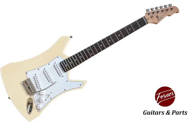 Bild: Strat Style Gitarre bekommt neues Korpus Design: moderne ergonomische ST Style Guitar Body Shape