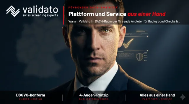 Bild: Warum Validato im DACH-Raum der führende Anbieter für Background Checks ist