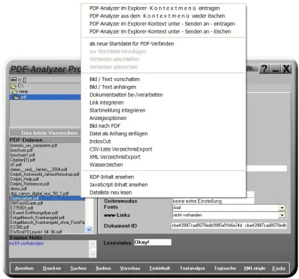 Bild: PDF-Analyzer Pro 3.0 - Jetzt mit Passwortreset per Mausklick!