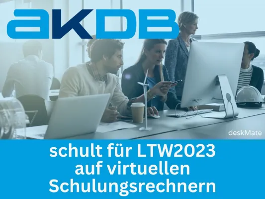 AKDB macht Verwaltungsmitarbeiter für Landtagswahl mit deskMate fit Bild: AKDB macht Verwaltungsmitarbeiter für Landtagswahl mit deskMate fit