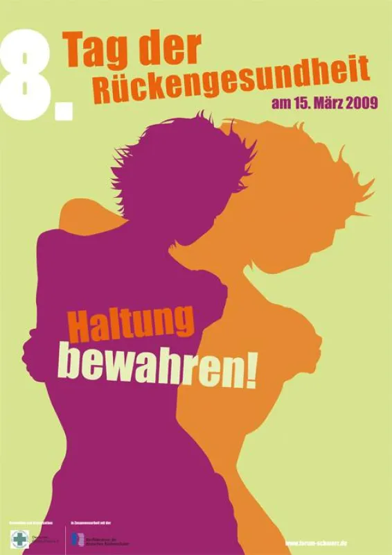 Mentale Stärke und kräftige Muskeln helfen die Haltung zu bewahren und beugen Rückenschmerzen vor.