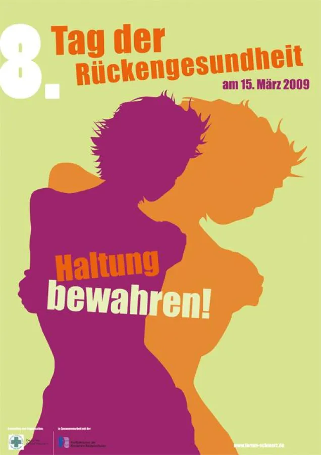 Mentale Stärke und kräftige Muskeln helfen die Haltung zu bewahren und beugen Rückenschmerzen vor.