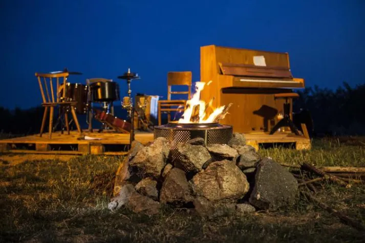Bild: Lagerfeuerkonzerte 2018: Das Feuer brennt wieder! - einmalig in Hessen!