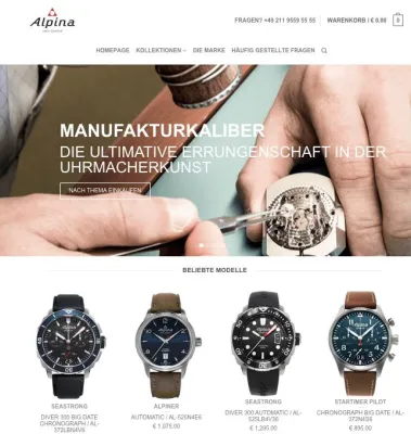 Bild: Shop around the clock: ALPINA Uhren eröffnet neues Distributionskonzept im deutschen Luxusuhrenmarkt
