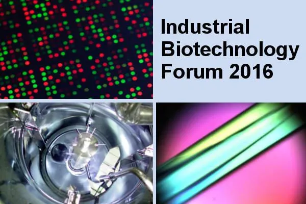 Bild: Industrial Biotechnology Forum 2016