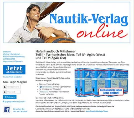 Bild: Nautik-Verlag - Inhalte jetzt online