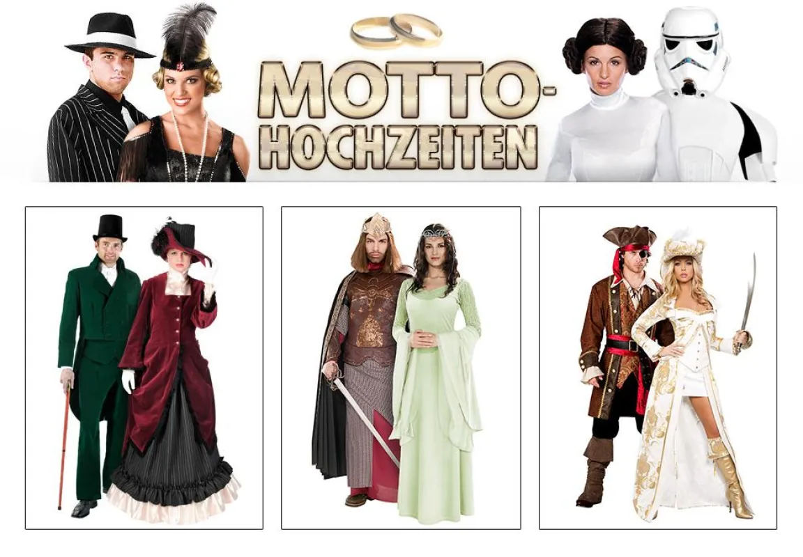 Themenhochzeiten liegen immer mehr im Trend!