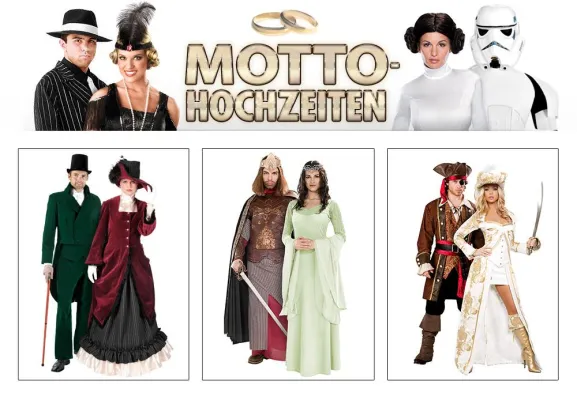 Bild: Ein JA zu ausgefallenen Mottohochzeiten