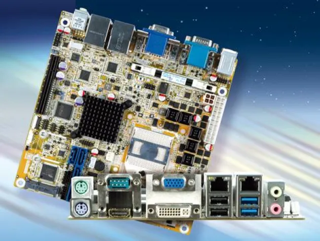 Bild: Mini-ITX Board mit viel Grafik – Power und iPMI v.2.0 Funktion