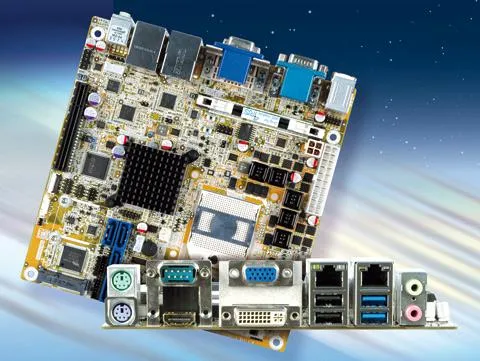 Bild: Mini-ITX Board mit viel Grafik – Power und iPMI v.2.0 Funktion