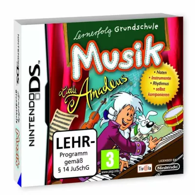Bild: Little Amadeus musiziert auf dem Nintendo DS