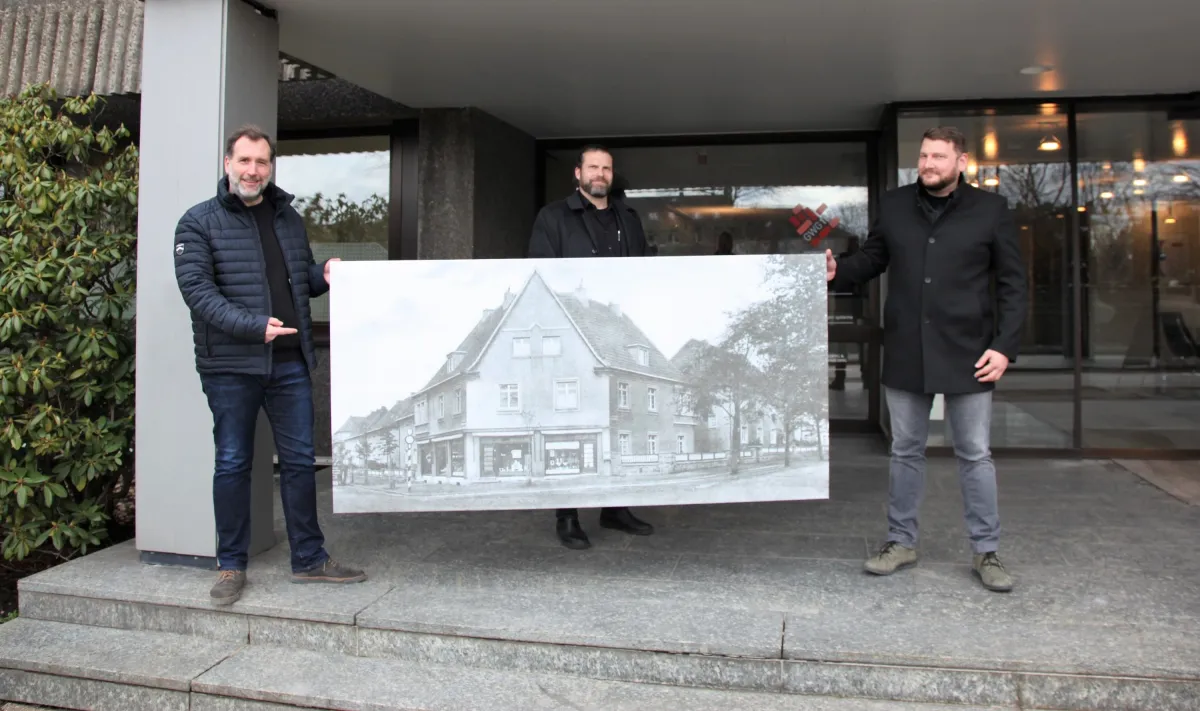 GWG Vorstand Thorsten Schulenburg, Dirk Scheffler, Patrick Varney (© futec AG)