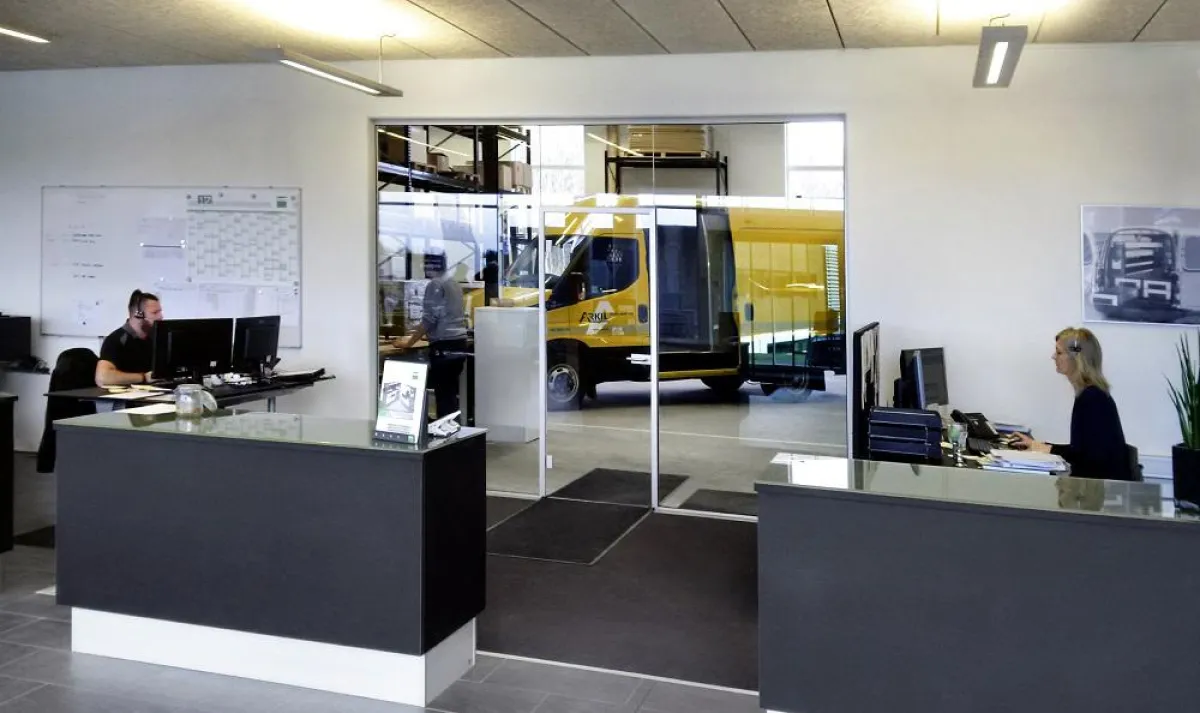 Die neuen Geschäftsräume der Bott Danmark A/S.