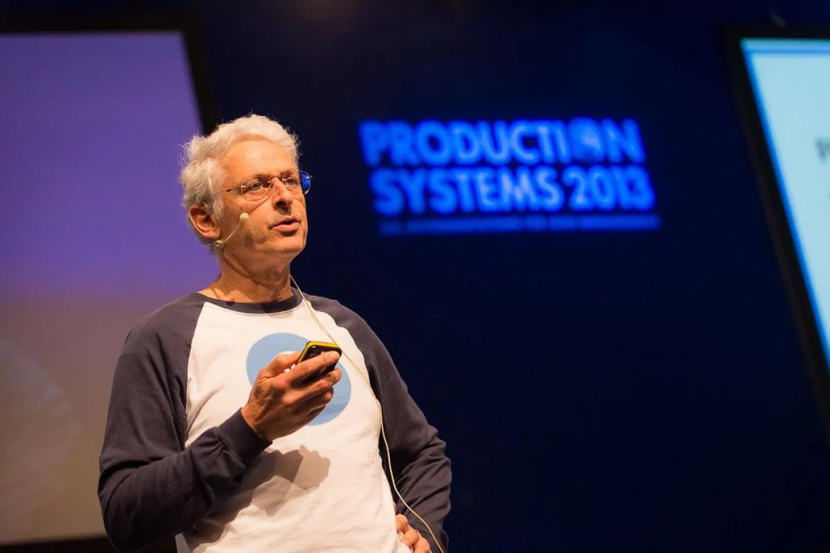 Bill Costantino auf der Production Systems 2013. Bildquelle: Management Circle AG