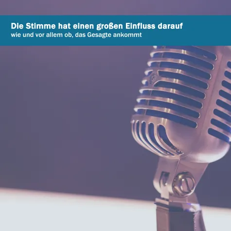 Bild: Der Klang der Stimme ist entscheidend für den Gesprächserfolg