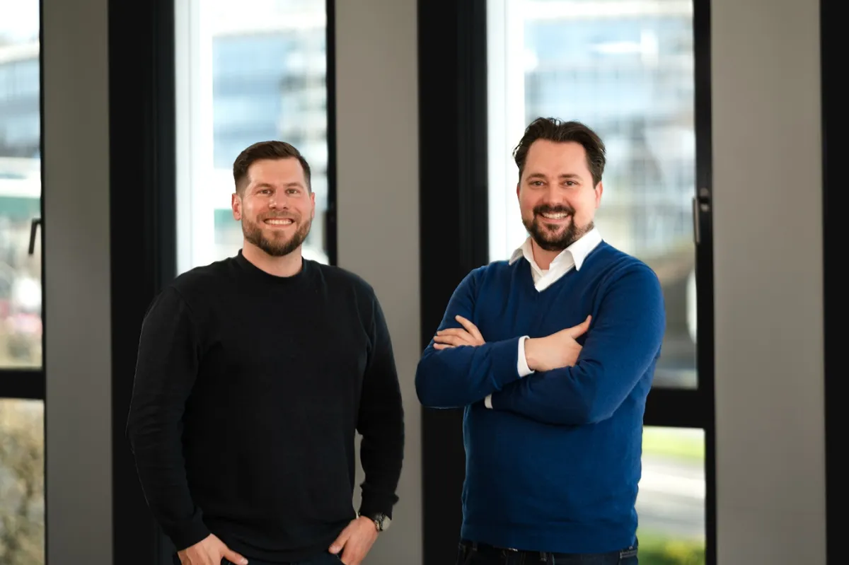 Die beiden Gründer Steffen Braun und Christian Ternai