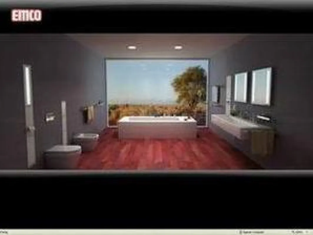 EMCO Virtual Showroom - Ausschnitt Konfigurator