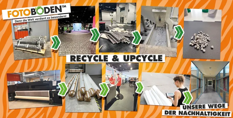 Bild: RE+UPCYCLING von Vinyl - eine vielversprechende Kombination für unsere Zukunft!