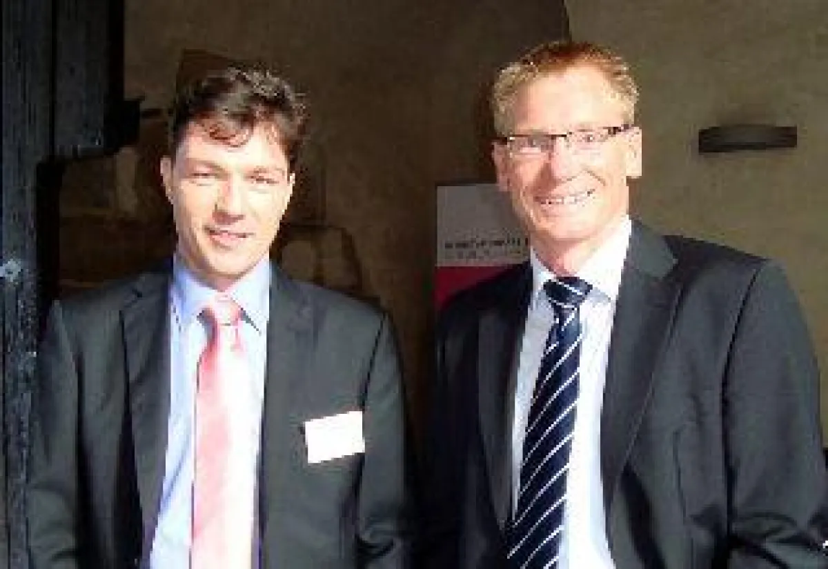 Dr. Kai Naumann und Dr. Jan Heise haben das Life-Science-Unternehmen NH DyeAGNOSTICS gegründet.