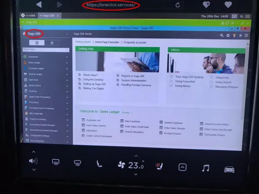 Bild: Native Apps jetzt in einem Tesla nutzen