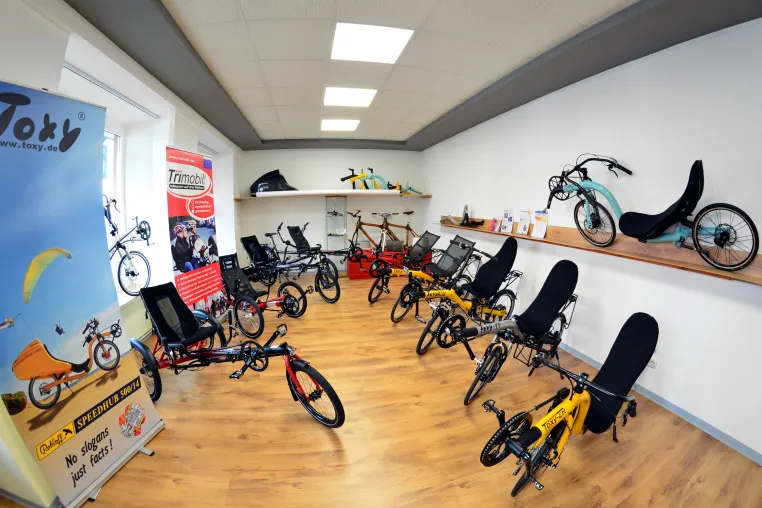 Bild: Spezial Fahrrad Events 2023 mit den Premium-Modellen beim norddeutschen Spezialisten Trimobil