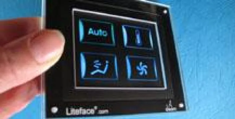 Intelligente Knöpfe auf der Hannover Messe Bild: Intelligente Knöpfe auf der Hannover Messe