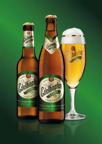 Edelhopfen Diät-Pilsner heißt in Zukunft Edelhopfen Extra Bild: Edelhopfen Diät-Pilsner heißt in Zukunft Edelhopfen Extra