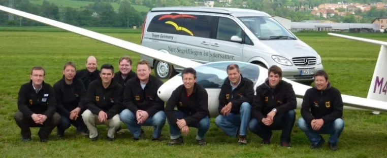 Segelflugweltmeisterschaften Prievidza und Szeged 2010: Team Germany geht auf Titeljagd Bild: Segelflugweltmeisterschaften Prievidza und Szeged 2010: Team Germany geht auf Titeljagd