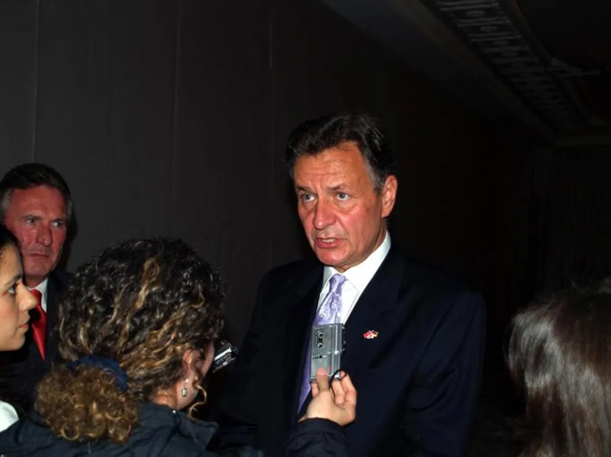 Dr. Michael Frenzel beim Interview mit der türkischen Presse