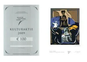 Bild: Die neue Kulturaktie Trier Edition 2009 ist da - Dieter Sommer beeindruckt mit abstrakten Motiven