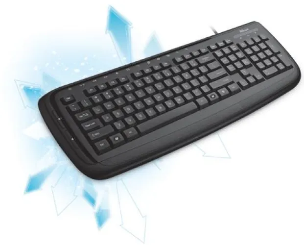 Bild: Eine neue Trust-Tastatur, die einem das Wasser im Munde zusammenlaufen lässt