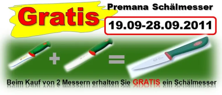 Bild: Gratis Schälmesser bei nick-knives