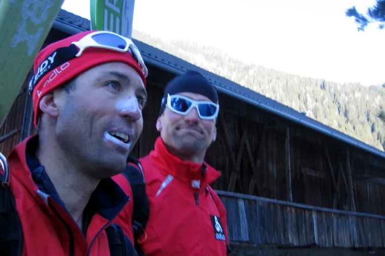 Peter Schlickenrieder - Erfolgreiche Alpenüberquerung per Ski in 5 Tagen Bild: Peter Schlickenrieder - Erfolgreiche Alpenüberquerung per Ski in 5 Tagen