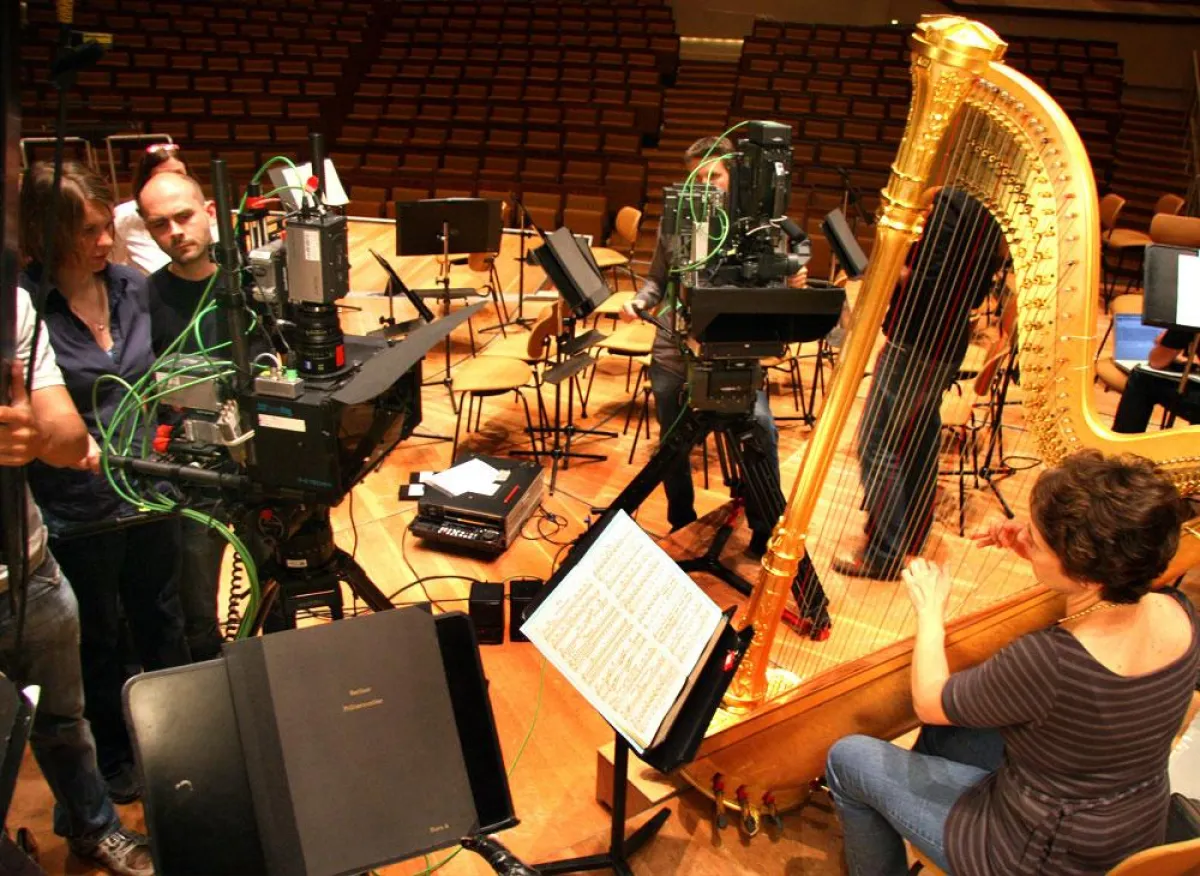 3D-Aufzeichnung mit den Berliner Philharmonikern