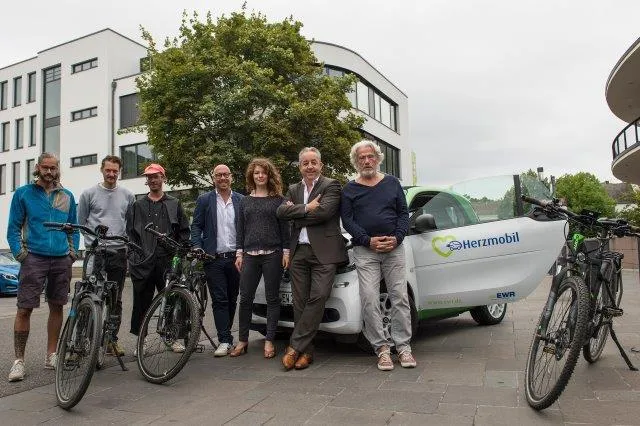 Nibelungenstars e-mobil unterwegs Bild: Nibelungenstars e-mobil unterwegs