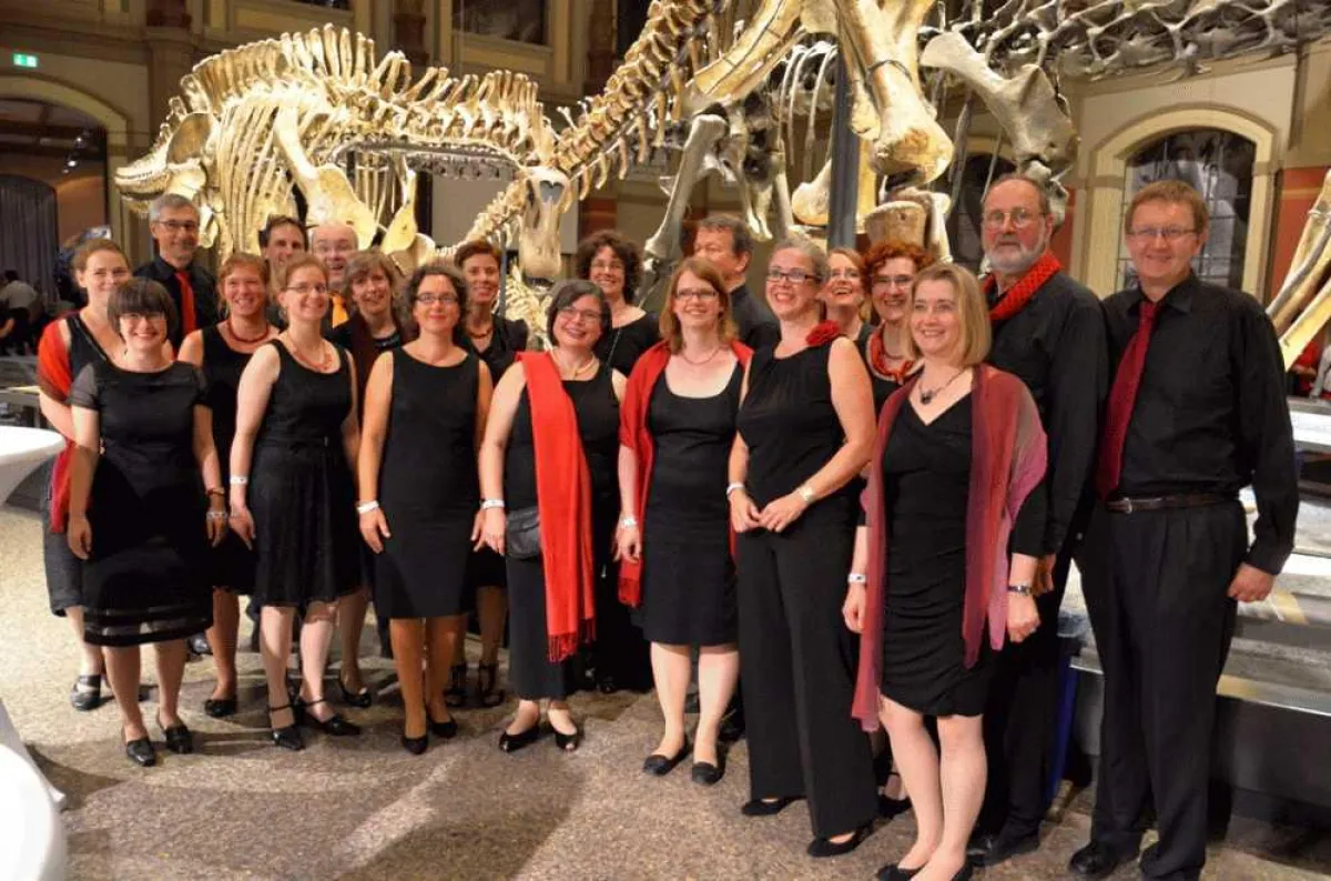 Das Vokalensemble Kammerton im Berliner Naturkundemuseum 2014