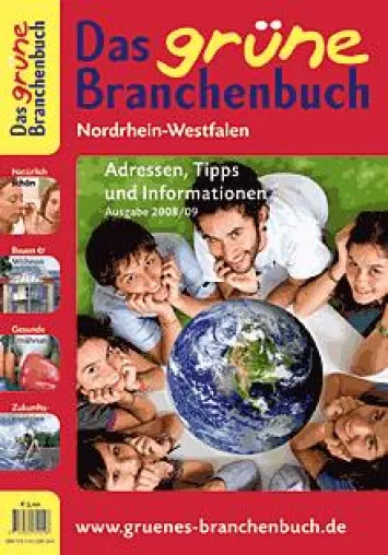 Das grüne Branchenbuch Nordrhein-Westfalen 2008 Bild: Das grüne Branchenbuch Nordrhein-Westfalen 2008