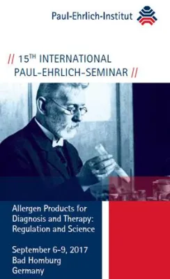 Bild: 15. Internationales Paul-Ehrlich-Seminar  zu Diagnostik und Therapie von Allergien