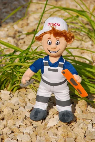 Mainhardter Stuckateur entwickelt Handwerks-Maskottchen Bild: Mainhardter Stuckateur entwickelt Handwerks-Maskottchen