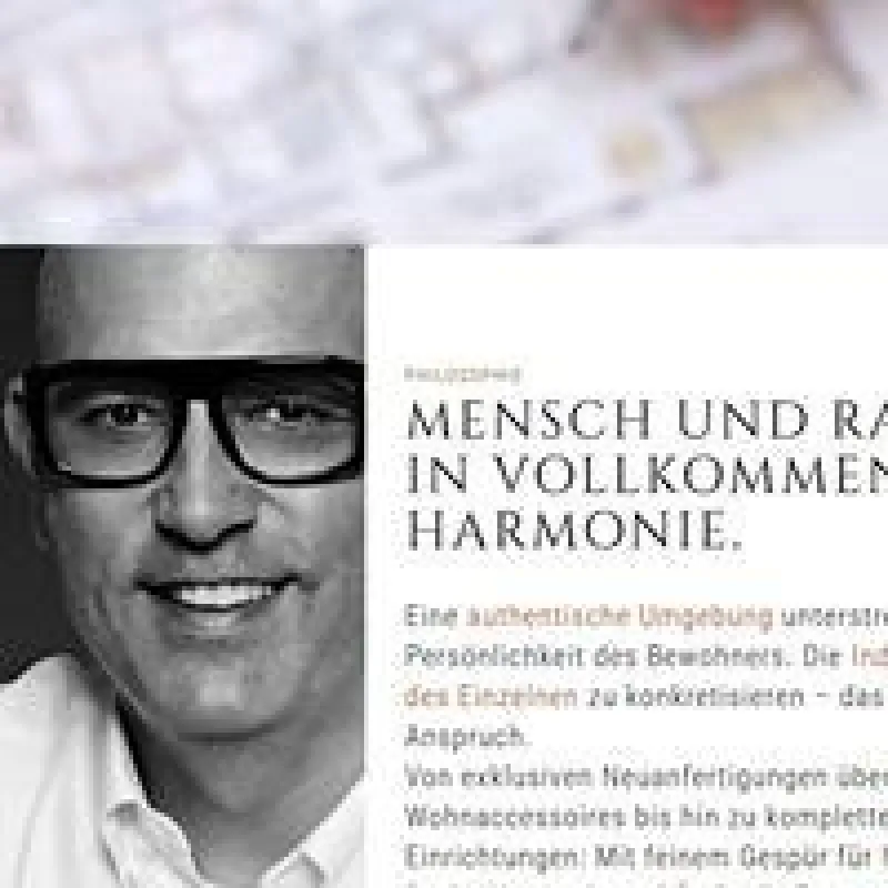 Webseite neu eingerichtet: Patrick Treutlein Interior