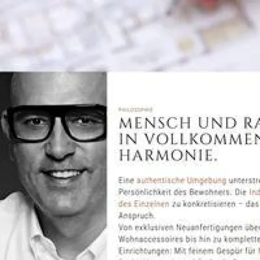 Treutlein: Inneneinrichtung deluxe trifft Webseite deluxe Bild: Treutlein: Inneneinrichtung deluxe trifft Webseite deluxe
