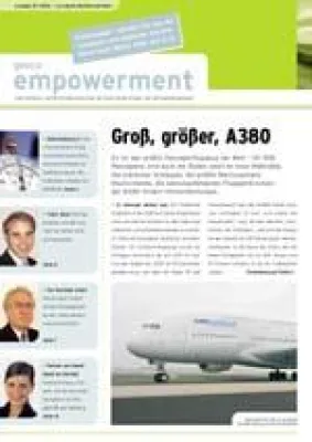 Bild: Erstausgabe der Gestio-Kundenzeitschrift „Empowerment“