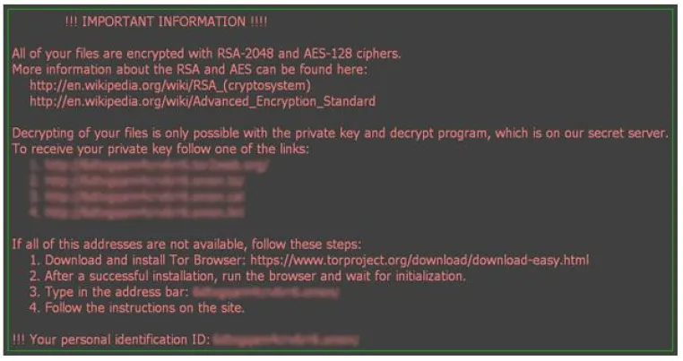 Lukitus Ransomware - neue Variante vom Locky Virus Bild: Lukitus Ransomware - neue Variante vom Locky Virus