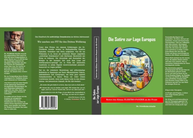 Buchveröffentlichung - Rettet das Klima: ELEKTRO-PANZER an die Front Bild: Buchveröffentlichung - Rettet das Klima: ELEKTRO-PANZER an die Front