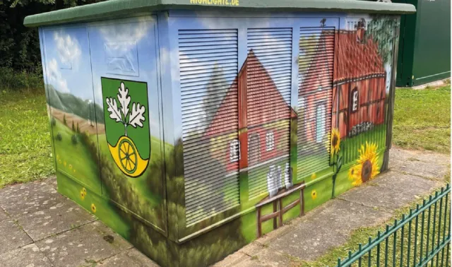 Bild: HanseWerk: Mehr als 40 Stromkästen im Kreis Stormarn mit Graffiti-Kunst verschönert