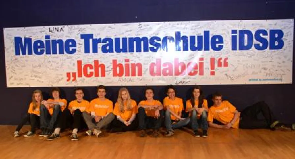 Schüler gestalten ihre Traumschule am Schüler-Projekttag