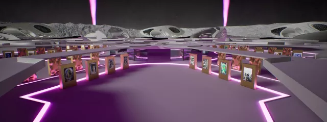 Bild: Future Multiverse präsentiert weltbekannte Kunstwerke auf dem Mond im Rahmen der Lunaprise-Mission