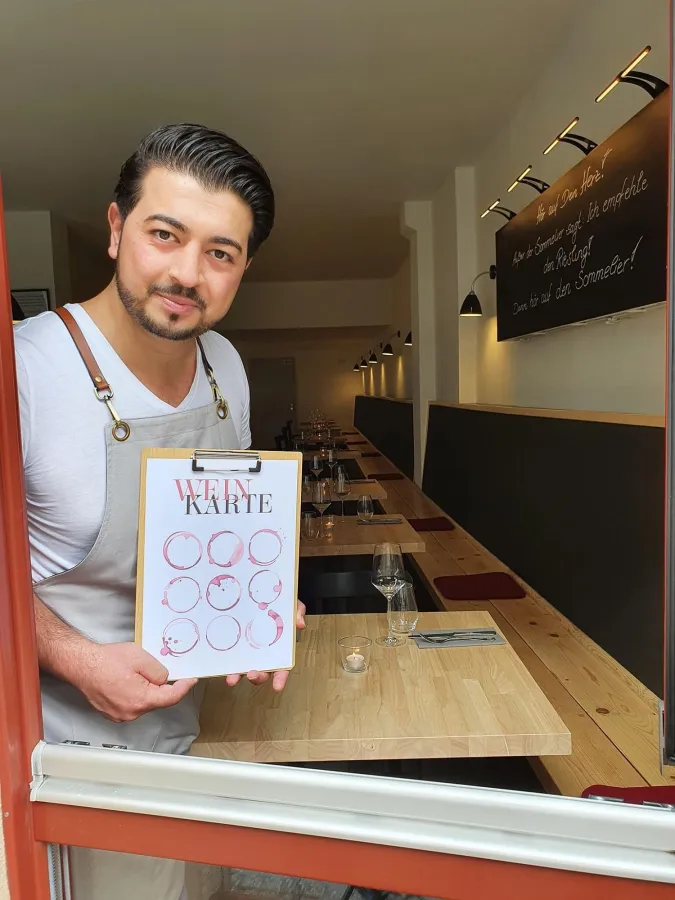 Sommelier & Inhaber Serhat Aktas