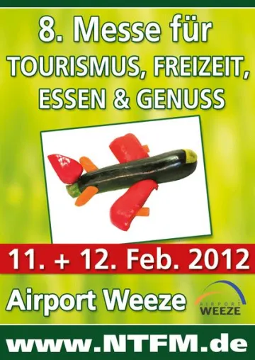 Neuer Standort für die 8. Messe für Tourismus, Freizeit, Essen & Genuss Bild: Neuer Standort für die 8. Messe für Tourismus, Freizeit, Essen & Genuss